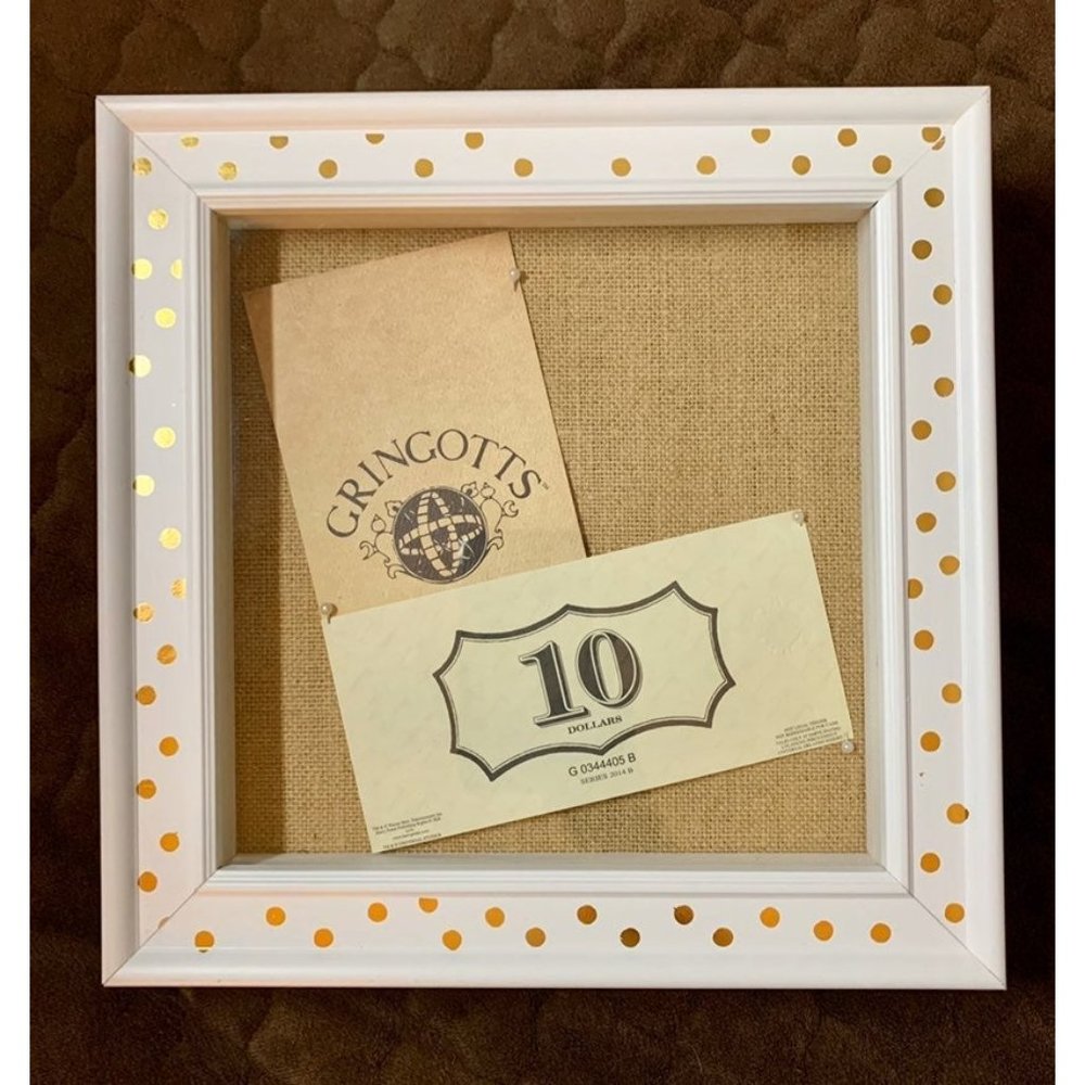 Gringotts 💴 shadow box Universal Studios